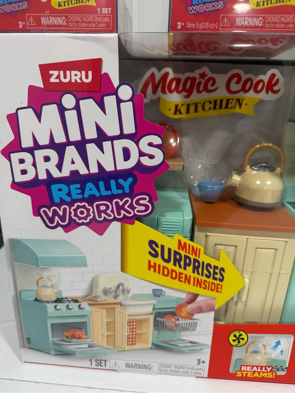 Zuru Mini Brands Kitchen Magic Cook Really Works Miniature Bundle With 6 More